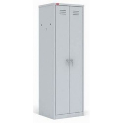 Шкаф для одежды двухсекционный металлический  ШРМ-АК/800