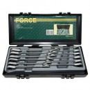 Набор трещеточных ключей 12 предметов, Force 51210